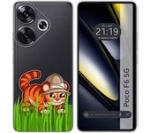 Funda Silicona Xiaomi Poco F6 5G Tigre