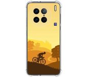 Funda Silicona Antigolpes Vivo X90 Pro 5G Ciclista