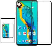 Kit 2 Película de vidrio templado 5D Cubierta completa para Huawei Honor 20 Pro