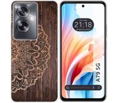 Funda Silicona Oppo A79 5G Madera 06