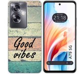 Funda Silicona Oppo A79 5G Madera 01