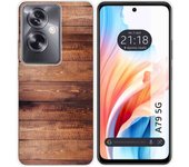 Funda Silicona Oppo A79 5G Madera 02