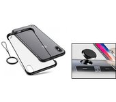 Kit de soporte magnético de automóvil + cubierta de parachoques desnudo