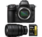 Z8 Cuerpo+ Z 85mm f1.2 S NIKKOR+Lexar 256GB Tarjeta de memoria profesional 2000x UHS-II SDXC