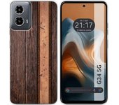 Funda Silicona Motorola Moto G34 5G Madera 05