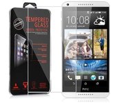 Pelicula Protectora para HTC Desire 816 en TRANSPARENCIA ELEVADA - Vidrio Templado (Tempered) Cristal Antibalas Compatible 3D con Dureza 9H