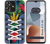 Funda Silicona Zte Blade A73 4G Zapatillas 12