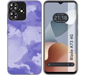 Funda Silicona Zte Blade A73 4G Acuarela 01