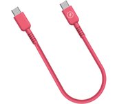 muvit for change cable Tipo C a Tipo C 3A/60W 0.2m magenta