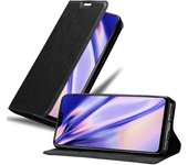 Funda Libro para Vivo Y85 en NEGRO ANTRACITA - Cubierta Proteccion con Cierre Magnetico, Tarjetero y Funcion de Suporte - Etui Case Cover Carcasa