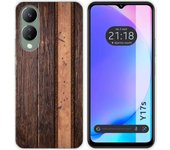 Funda Silicona Vivo Y17s Madera 05