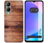 Funda Silicona Vivo Y17s Madera 02