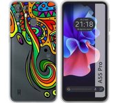 Funda Silicona Transparente Blackview A55 Pro Colores