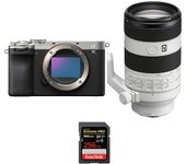A7C II Silver + FE 70-200mm f/4 Macro G OSS II + 1 SanDisk 256GB Extreme PRO UHS-II SDXC 300 MB/s +