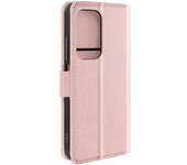 Funda para Honor 200 Lite Tarjetero Soporte Vídeo Rosa dorado