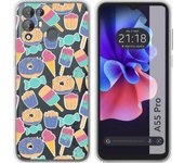 Funda Silicona Transparente Blackview A55 Pro Dulces 02