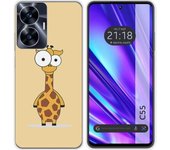 Funda Silicona Realme C55 Jirafa