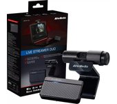 AVerMedia BO311D Live Streamer DUO cámara web 2 MP 1920 x 1080 Pixeles USB 2.0 Negro