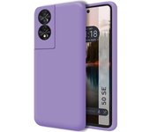 Funda Silicona Líquida Ultra Suave TCL 50 SE Morada