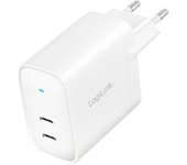 LogiLink PA0283 cargador de dispositivo móvil Teléfono móvil, Tableta Blanco Corriente alterna Carga