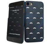 i-Paint Mustaches funda para teléfono móvil 11,9 cm (4.7 pulgadas pulgadas) Negro, Azul, Blanco