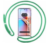 Funda Colgante Motorola Edge 40 Pro 5G Cordon Verde Agua