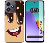 Funda Silicona Xiaomi Redmi 12 5G Helado Chocolate