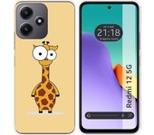 Funda Silicona Xiaomi Redmi 12 5G Jirafa