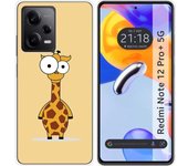 Funda Silicona Xiaomi Redmi Note 12 Pro+ Plus 5G Jirafa