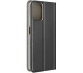 Funda Motorola Moto G34 Solapa Magnética Tarjetero y Soporte Vídeo Negro