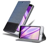 Funda Libro para LG G3 MINI / G3S en AZUL OSCURO NEGRO - Cubierta Proteccion con Cierre Magnetico, Tarjetero y Funcion de Suporte - Etui Case Cover Carcasa