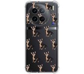 Funda Silicona Antigolpes Vivo X90 Pro 5G Perros 11