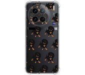 Funda Silicona Antigolpes Vivo X90 Pro 5G Perros 10