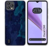 Funda Silicona Transparente Blackview Oscal C60 Acuarela 13