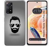 Funda Silicona Xiaomi Redmi Note 12 Pro 4G Barba