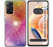 Funda Silicona Xiaomi Redmi Note 12 Pro 4G Abstracto