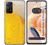 Funda Silicona Xiaomi Redmi Note 12 Pro 4G Cerveza