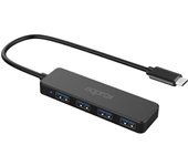 Hub USB-C con 4 Puertos USB-A 3.1 - Velocidad hasta 5 Gbps - Cable de 27cm