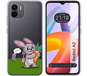 Funda Silicona Transparente Xiaomi Redmi A2 Conejo