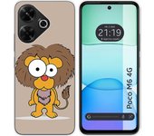 Funda Silicona Xiaomi Poco M6 4G Leon