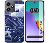 Funda Silicona Xiaomi Redmi 12 5G Circuito