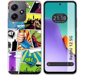 Funda Silicona Xiaomi Redmi 12 5G Comic