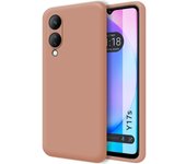 Funda Silicona Líquida Vivo Y17s Rosa