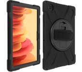 Funda Samsung Galaxy Tab A7 10.4 2020 antigolpes híbrida asa y soporte negro