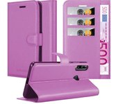 Funda Libro para Huawei P40 lite E en VIOLETA DE MANGANESO - Cubierta Proteccion con Cierre Magnetico, Tarjetero y Funcion de Suporte - Etui Case Cover Carcasa