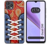 Funda Silicona Transparente Blackview Oscal C60 Zapatillas 10