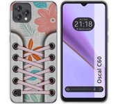Funda Silicona Transparente Blackview Oscal C60 Zapatillas 09