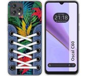 Funda Silicona Transparente Blackview Oscal C60 Zapatillas 12