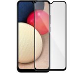 Cristal templado 9H Biselado para Samsung Galaxy A12 – Marco negro