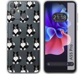 Funda Silicona Transparente Blackview A55 Pro Perros 07